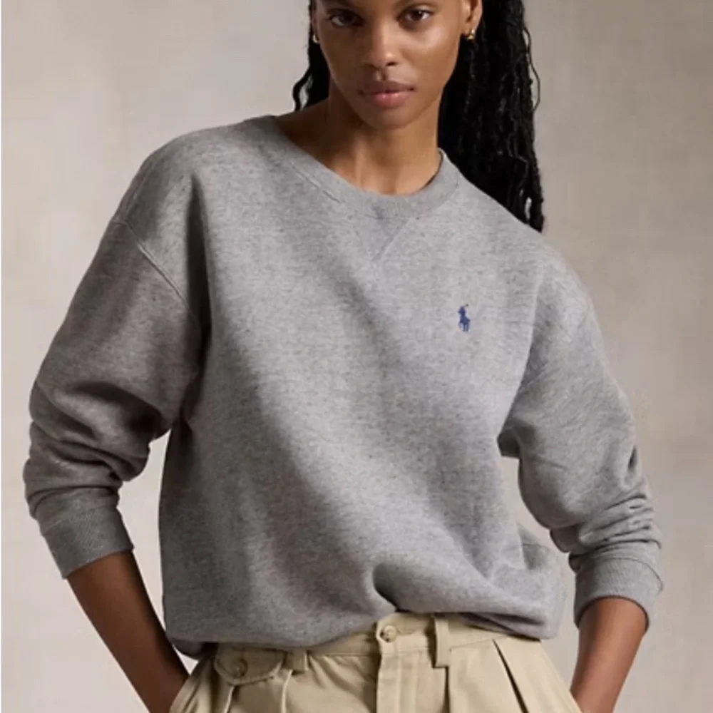 RALPH LAUREN Polo Crewneck Sweatshirt L Worn 1x - Picture 2 of 3